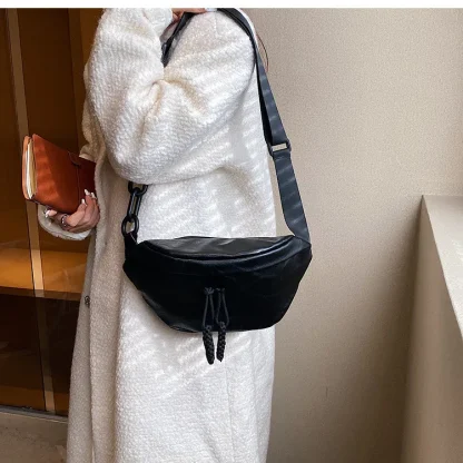 Crossbody Saddle Shoulder Bag - Image 6
