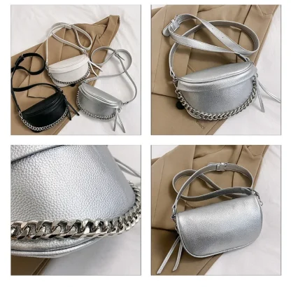Saddle Crossbody Shoulder Bag - Image 7