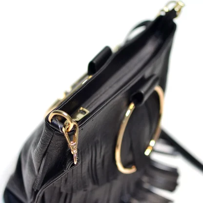 Hoop Handle Shoulder Bag - Image 5