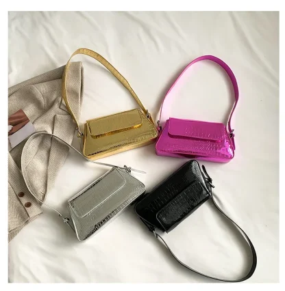 Metallic Shoulder Bag - Image 6