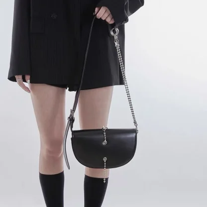 Crossbody Chain Shoulder Bag - Image 4