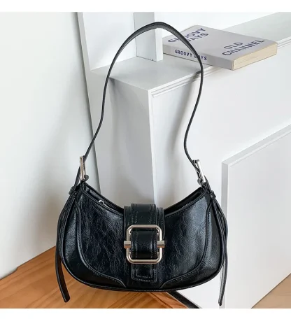 Buckle Shoulder Bag