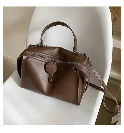 Solid Travel Shoulder Bag - Image 6