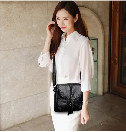 Messenger Crossbody Shoulder Bag - Image 7