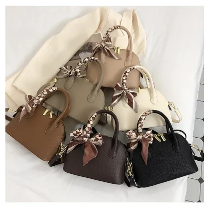 Scarf Crossbody Shoulder Bag - Image 7