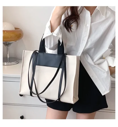 Large Casual Shoulder Bag - Image 2