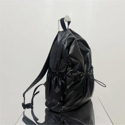 Metallic Backpack Shoulder Bag - Image 4