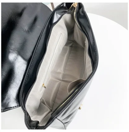 Vintage-style Satchel Shoulder Bag - Image 4
