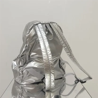 Metallic Backpack Shoulder Bag - Image 6