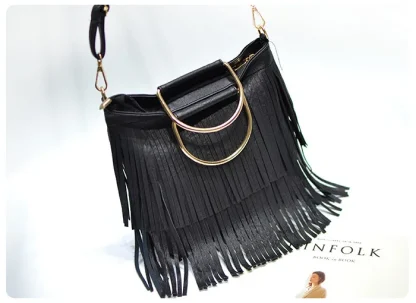 Tassel Crossbody Shoulder Bag