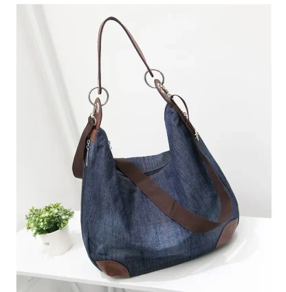 Denim Shoulder Bag