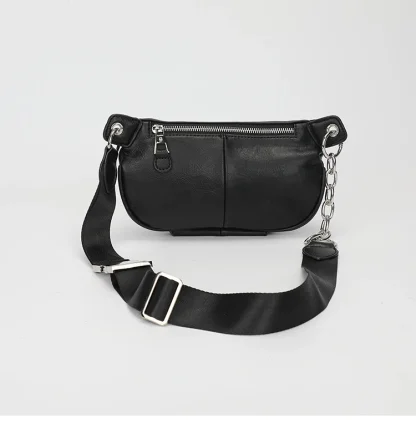 Black Chest Shoulder Bag - Image 6