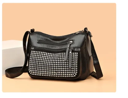 Multi-layer Messenger Shoulder Bag - Image 4