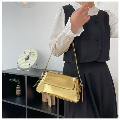 Metallic Shoulder Bag