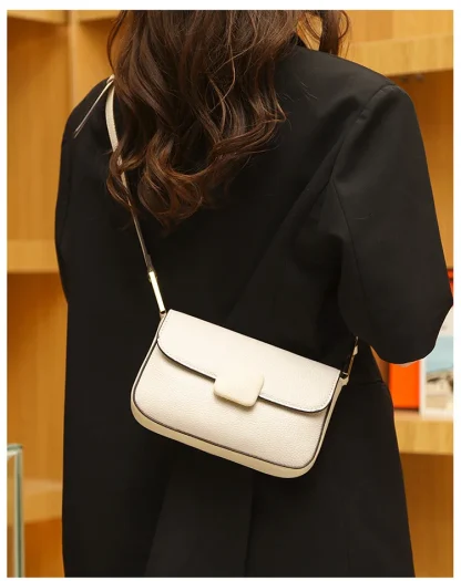 Flap Crossbody Shoulder Bag - Image 4