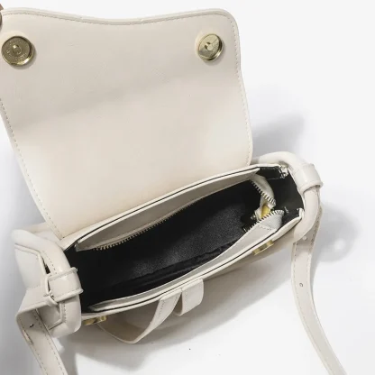 Asymmetric Saddle Shoulder Bag - Image 2
