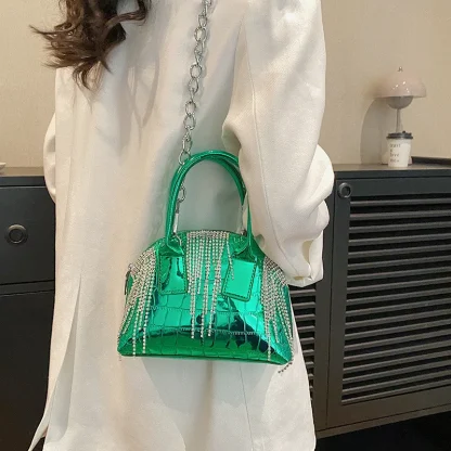 Elegant Tassel Shoulder Bag - Image 6