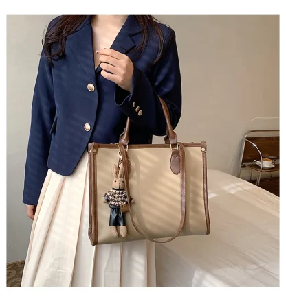 Spacious Tote Shoulder Bag - Image 5