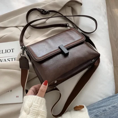 Retro Crossbody Shoulder Bag - Image 6