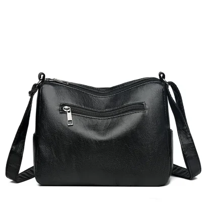Multi-layer Messenger Shoulder Bag - Image 5