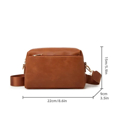 Minimalist Square Shoulder Bag - Image 7