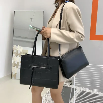 Stone Pattern Shoulder Bag - Image 3