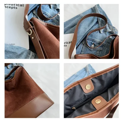 Soft Retro Shoulder Bag - Image 6
