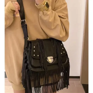 Leather Shoulder Bag