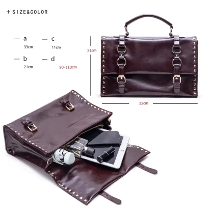 Satchel Shoulder Bag - Image 7