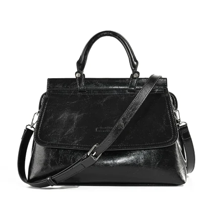 Retro Briefcase Shoulder Bag