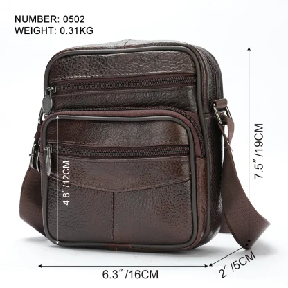 Small Messenger Shoulder Bag - Image 6