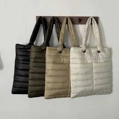Quilted Shoulder Bag - Image 6