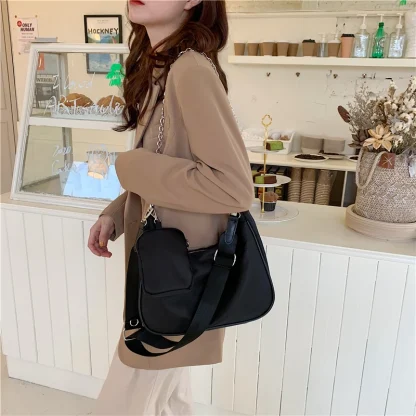 Crossbody Zippered Shoulder Bag - Image 2