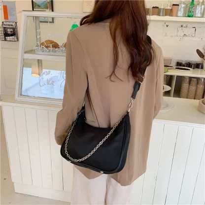 Crossbody Zippered Shoulder Bag - Image 3