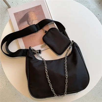 Crossbody Zippered Shoulder Bag