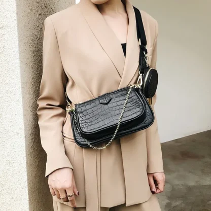 Crossbody Shoulder Bag Set - Image 3