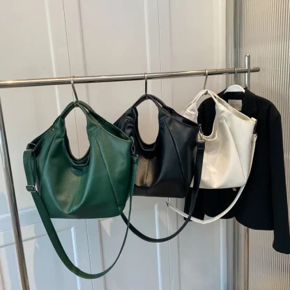 Sleek Large Capacity Shoulder Bag - Image 7