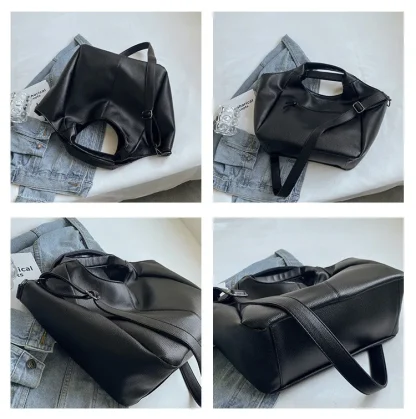 Sleek Large Capacity Shoulder Bag - Image 5