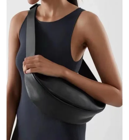 Crossbody Wide Strap Shoulder Bag - Image 2
