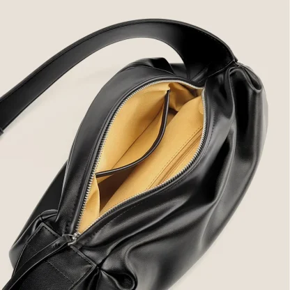 Crossbody Wide Strap Shoulder Bag - Image 6