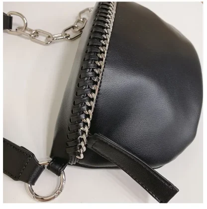 Black Fanny Pack Shoulder Bag - Image 3