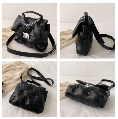 Cute Quilted Shoulder Bag - Image 7