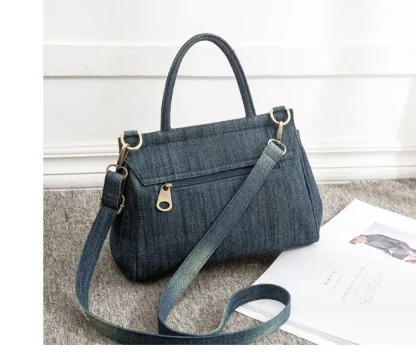 Casual Denim Shoulder Bags - Image 5