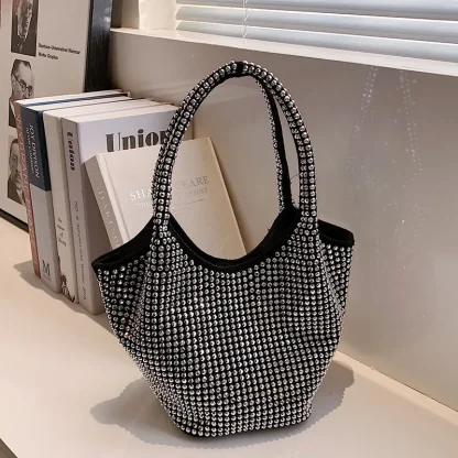 Luxury Diamond-like Shoulder Bag
