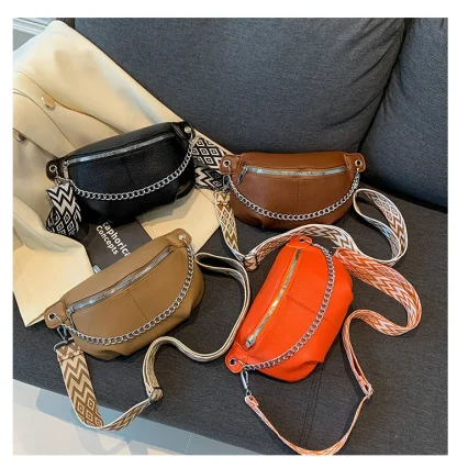 Fanny Pack Chain Shoulder Bags - Image 7