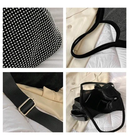 Luxury Diamond-like Shoulder Bags - Image 6