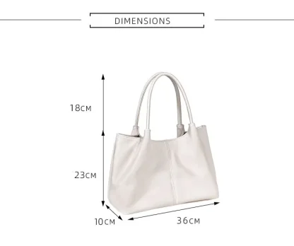 Solid Casual Shoulder Bag - Image 7