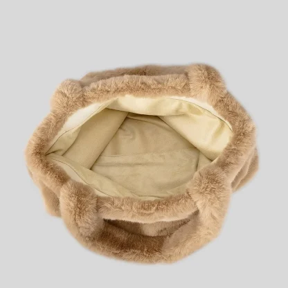 Fluffy Tote Shoulder Bag - Image 6