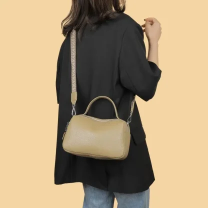 Double Zippered Shoulder Bags - Image 2