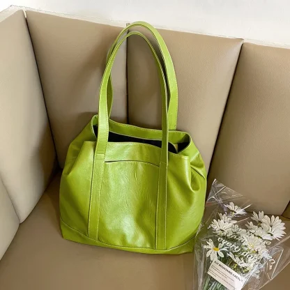 Large Capacity Soft Shoulder Bags